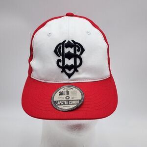 Southpole Adjustable Teens Hat Red Black Cap ONE SIZE Skaters Logo NWT SEE PHOTO